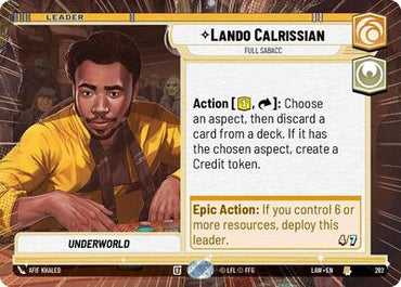 Lando Calrissian, Full Sabacc (Hyperspace) (A Lawless Time)(LAW-282/901)(R)