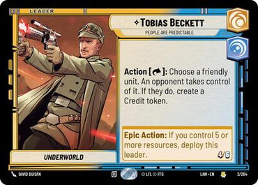 Tobias Beckett, People are Predictable (A Lawless Time)(LAW-002/264)(R)