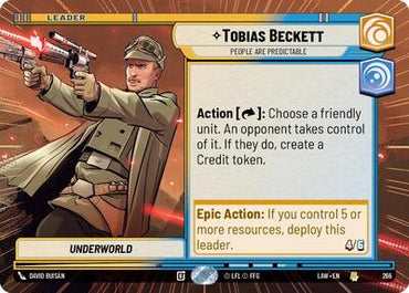 Tobias Beckett, People are Predictable (Hyperspace) (A Lawless Time)(LAW-266/901)(R)