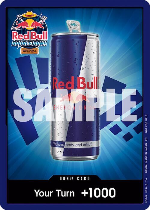 DON!! Card [Red Bull Don!!] [Foil] (One Piece Promotion Cards)(DON!!)