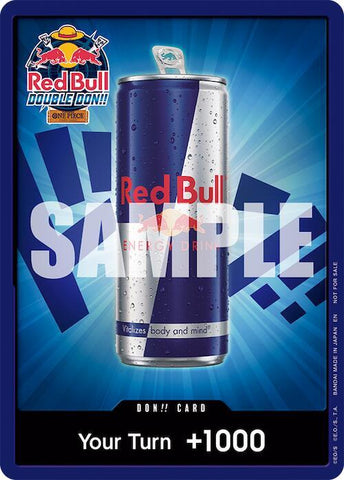 DON!! Card [Red Bull Don!!] [Foil] (One Piece Promotion Cards)(DON!!)