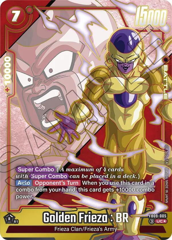 Golden Frieza : BR [Alternate Art] [Foil] (FB09-005)(UC)
