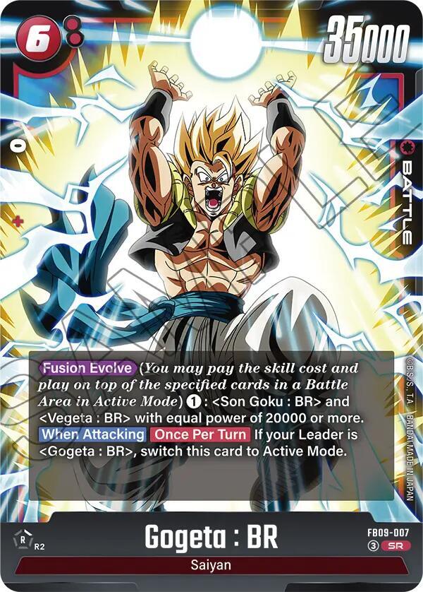 Gogeta : BR [007] [Foil] (FB09-007)(SR)