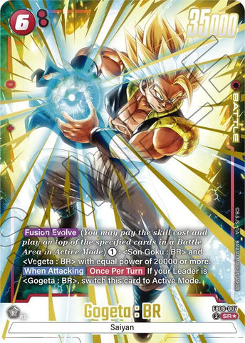 Gogeta : BR [007] [Alternate Art] [Foil] (FB09-007)(SR)