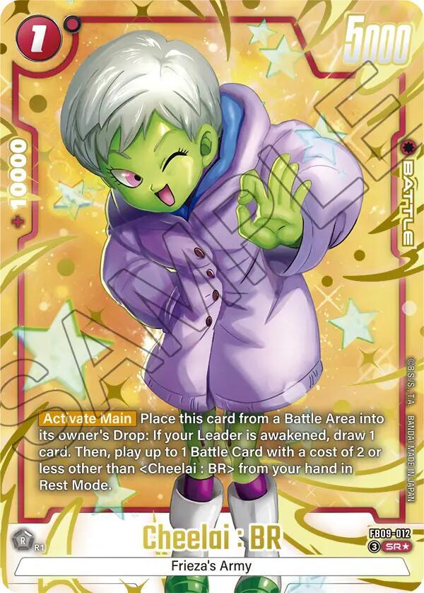 Cheelai : BR [Alternate Art] [Foil] (FB09-012)(SR)