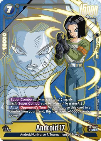 Android 17 [029] [Alternate Art] [Foil] (FB09-029)(UC)
