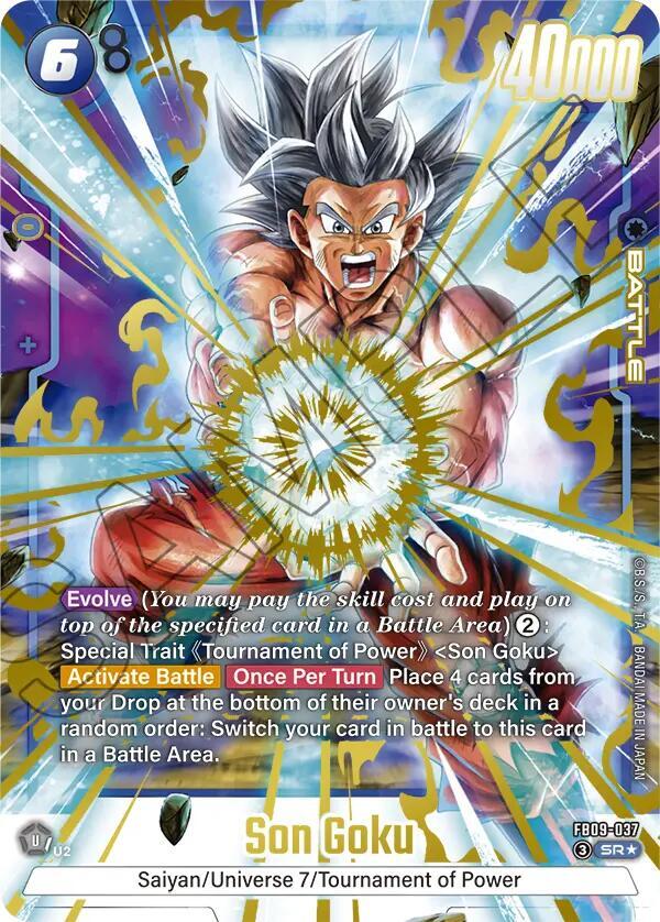 Son Goku [037] [Alternate Art] [Foil] (FB09-037)(SR)