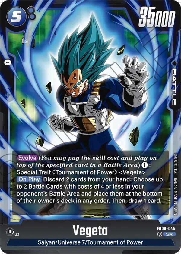 Vegeta [045] [Foil] (FB09-045)(SR)