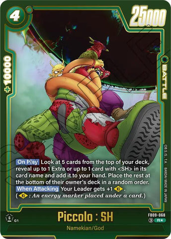 Piccolo : SH [068] [Alternate Art] [Foil] (FB09-068)(R)