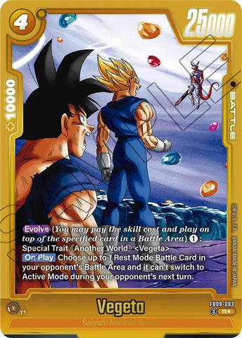 Vegeta [093] [Alternate Art] [Foil] (FB09-093)(R)