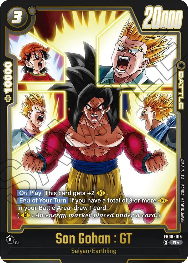 Son Gohan : GT [105] [Alternate Art] [Foil] (FB09-105)(R)