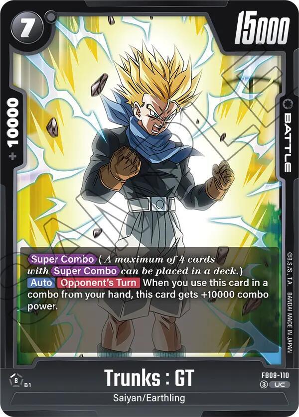 Trunks : GT [110] (FB09-110)(UC)