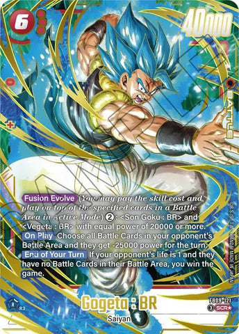 Gogeta : BR [121] [Alternate Art] [Foil] (FB09-121)(SCR)