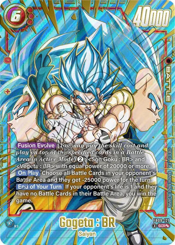 Gogeta : BR [121] [Super Alternate Art] [Foil] (FB09-121)(SCR)