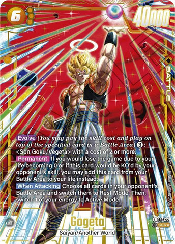 Gogeta [Alternate Art] [Foil] (FB09-122)(SCR)