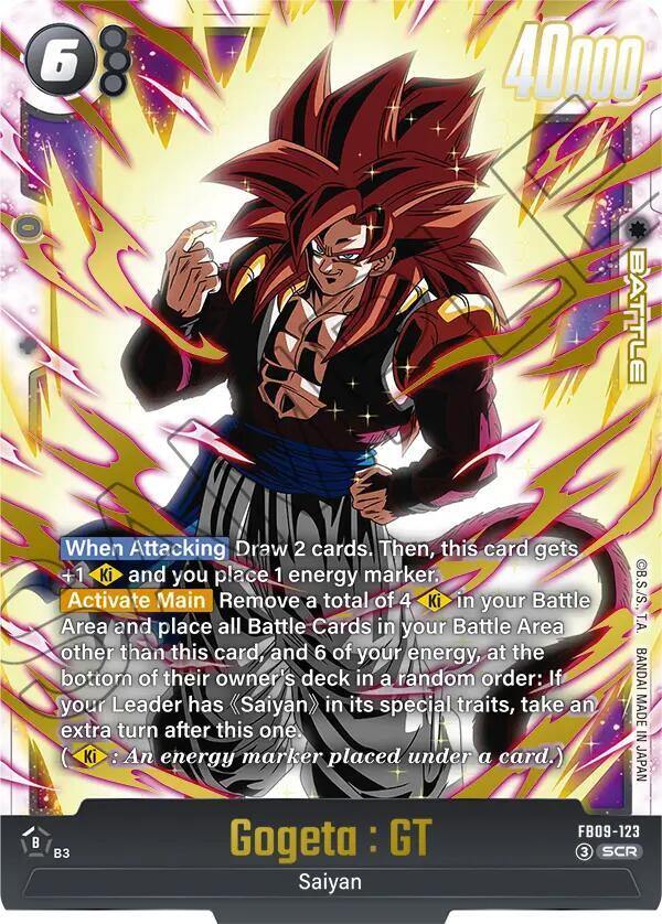 Gogeta : GT [123] [Foil] (FB09-123)(SCR)