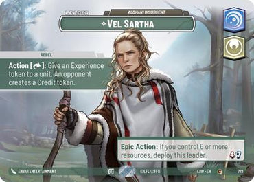 Vel Sartha, Aldhani Insurgent (Showcase) - Foil (A Lawless Time)(LAW-772/901)(C)