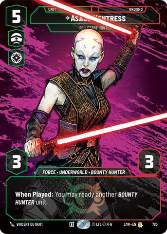 Asajj Ventress, Reluctant Hunter (Prestige) (A Lawless Time)(LAW-785/901)(R)