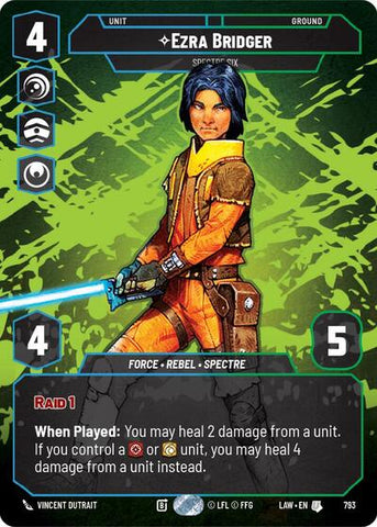 Ezra Bridger, Spectre Six (Prestige) (A Lawless Time)(LAW-793/901)(U)