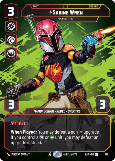 Sabine Wren, Spectre Five (Prestige) (A Lawless Time)(LAW-796/901)(U)