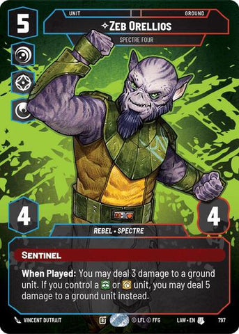 Zeb Orellios, Spectre Four (Prestige) (A Lawless Time)(LAW-797/901)(U)