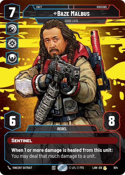 Baze Malbus, Good Luck (Prestige) (A Lawless Time)(LAW-804/901)(R)