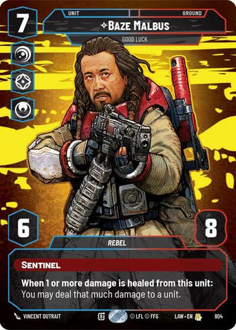 Baze Malbus, Good Luck (Prestige) (A Lawless Time)(LAW-804/901)(R)