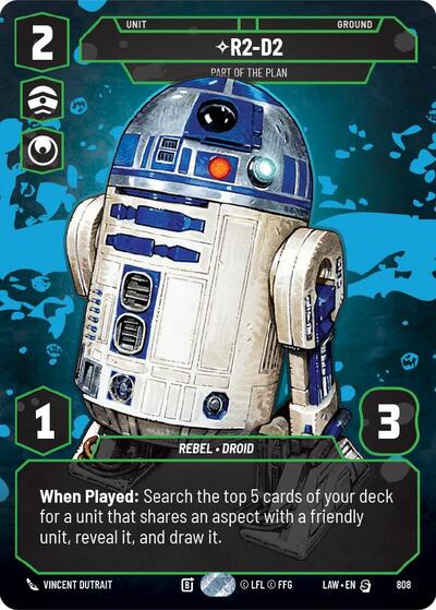 R2-D2, Part of the Plan (Prestige) (A Lawless Time)(LAW-808/901)(S)