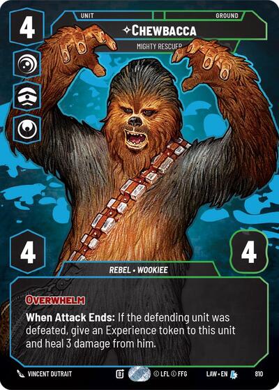 Chewbacca, Mighty Rescuer (Prestige) (A Lawless Time)(LAW-810/901)(L)