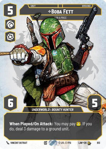 Boba Fett, For a Price (Prestige) (A Lawless Time)(LAW-813/901)(R)