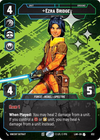 Ezra Bridger, Spectre Six (Prestige Foil) - Foil (A Lawless Time)(LAW-832/901)(U)