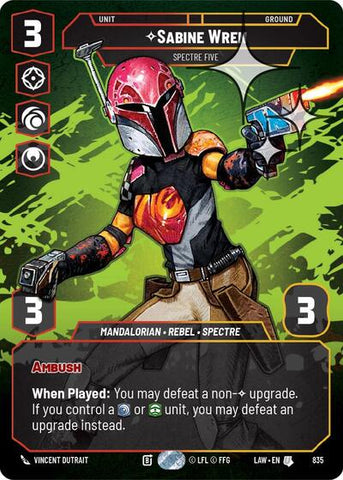 Sabine Wren, Spectre Five (Prestige Foil) - Foil (A Lawless Time)(LAW-835/901)(U)