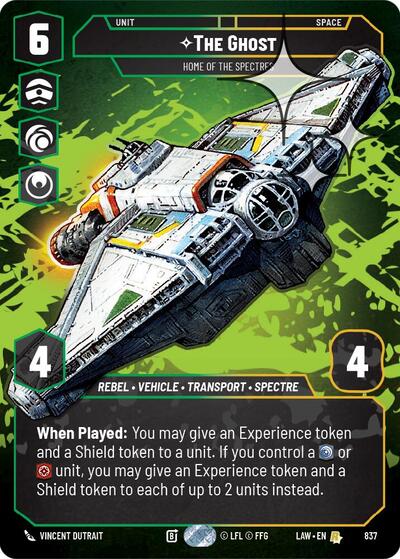 The Ghost, Home of the Spectres (Prestige Foil) - Foil (A Lawless Time)(LAW-837/901)(R)