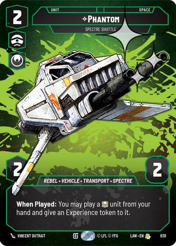 Phantom, Spectre Shuttle (Prestige Foil) - Foil (A Lawless Time)(LAW-838/901)(R)