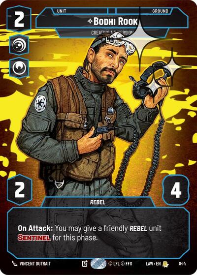 Bodhi Rook, Creating a Diversion (Prestige Foil) - Foil (A Lawless Time)(LAW-844/901)(R)