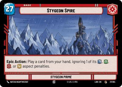 Stygeon Spire // Credit (A Lawless Time)(LAW-27 // T01)(C)
