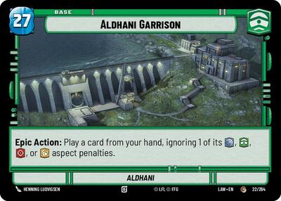 Aldhani Garrison // Experience (A Lawless Time)(LAW-22 // T02)(C)