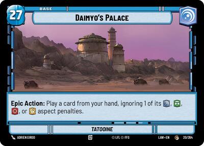 Daimyo's Palace // Shield (A Lawless Time)(LAW-20 // T03)(C)