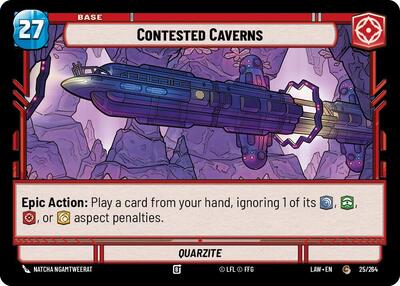 Contested Caverns // Shield (A Lawless Time)(LAW-25 // T03)(C)