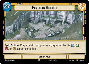 Partisan Hideout // Shield (A Lawless Time)(LAW-30 // T03)(C)