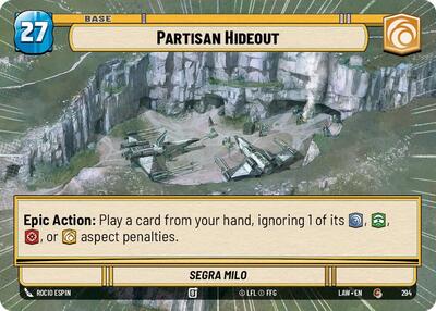 Partisan Hideout // Credit (Hyperspace) (A Lawless Time)(LAW-294 // T04)(C)