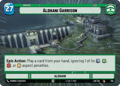 Aldhani Garrison // Shield (Hyperspace) (A Lawless Time)(LAW-286 // T06)(C)