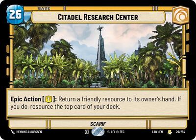 Citadel Research Center (A Lawless Time)(LAW-029/901)(R)