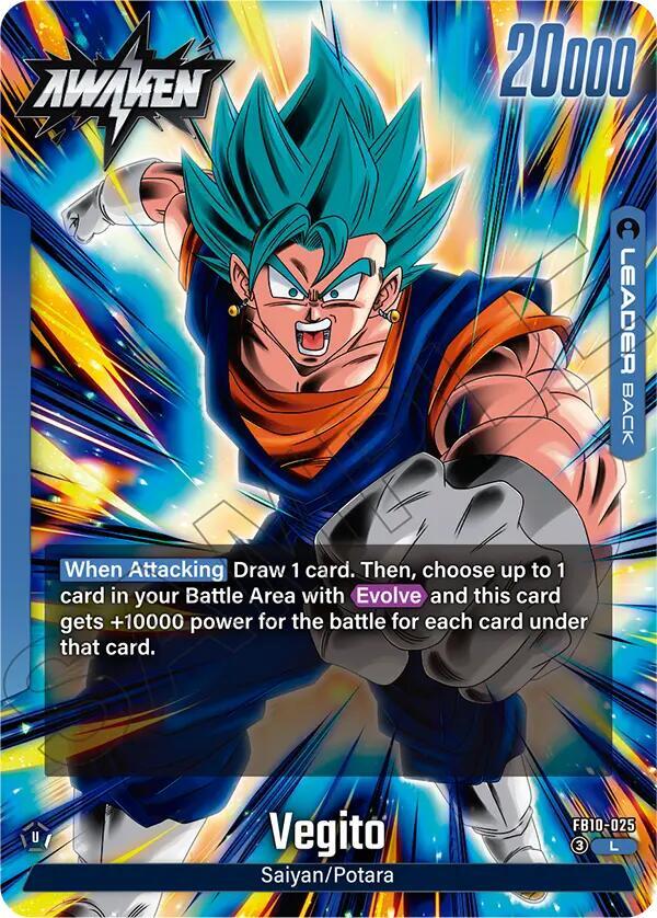 Son Goku/Vegeta // Vegito (FB10-025)(L)