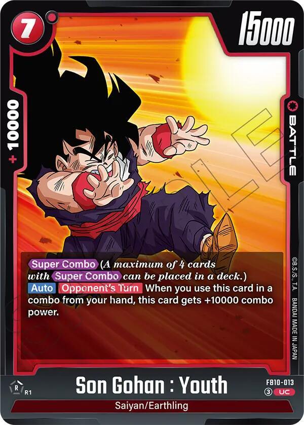 Son Gohan : Youth [013] (FB10-013)(UC)