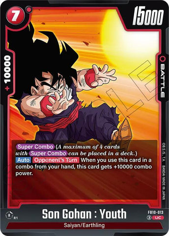 Son Gohan : Youth [013] (FB10-013)(UC)