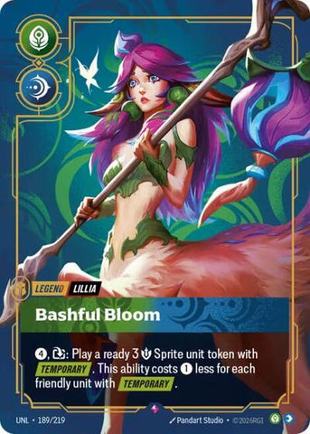 Lillia, Bashful Bloom - Foil (Unleashed)(UNL-189/219)(R)