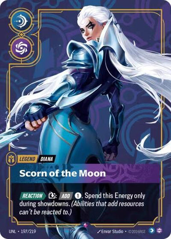 Diana, Scorn of the Moon - Foil (Unleashed)(UNL-197/219)(R)