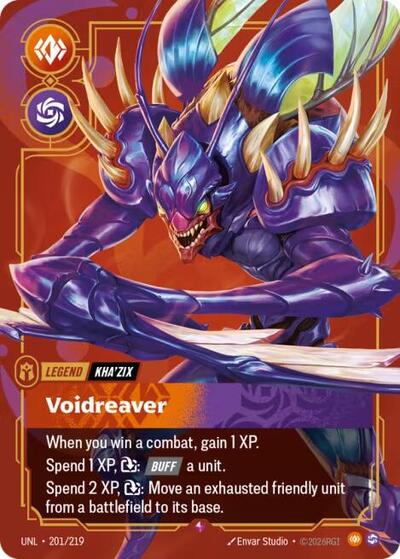 Kha'Zix, Voidreaver - Foil (Unleashed)(UNL-201/219)(R)