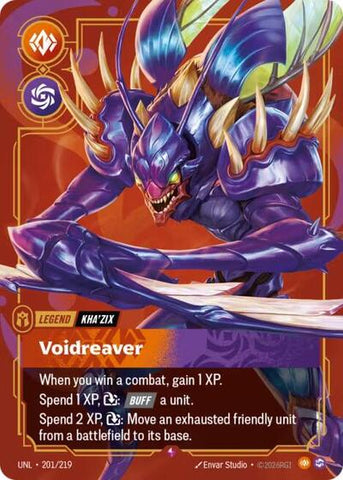Kha'Zix, Voidreaver - Foil (Unleashed)(UNL-201/219)(R)